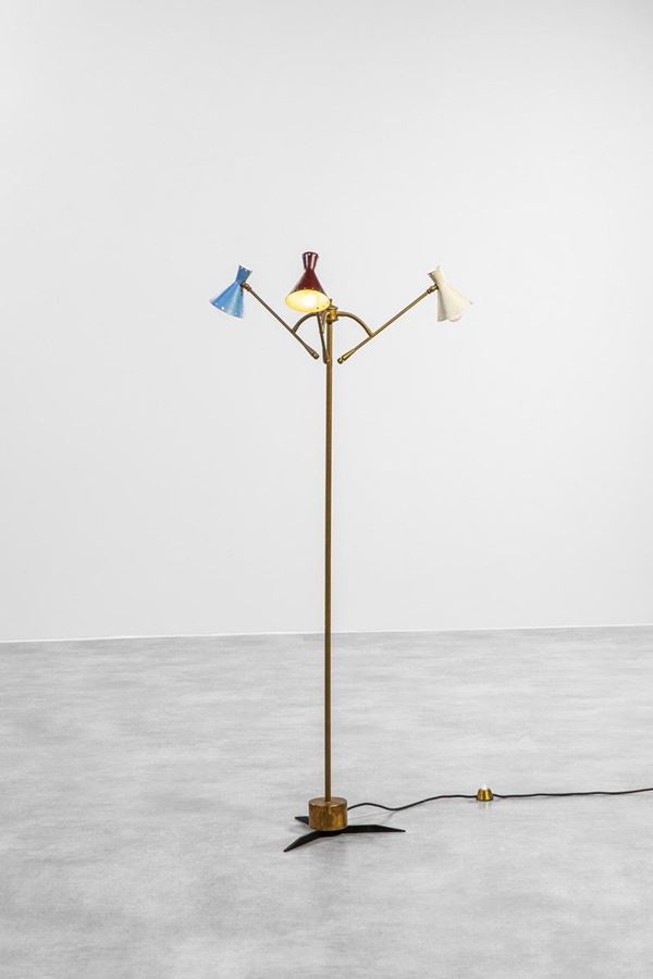 Lampada da terra anni &#39;50