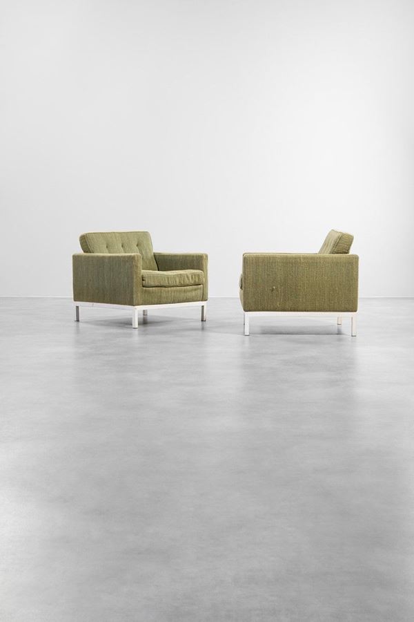 Florence Knoll - Coppia di poltrone