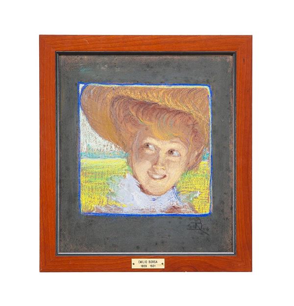 Emilio Borsa - Dipinto, Ritratto