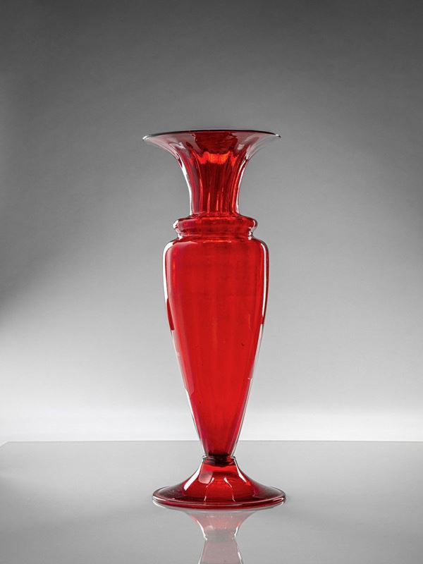 Artistica Soffieria e Vetreria Barovier Seguso Ferro - Grande vaso