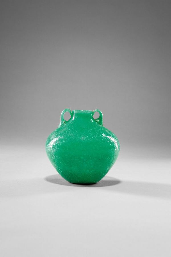 Artistica Soffieria e Vetreria Barovier Seguso Ferro - Piccolo vaso pulegoso