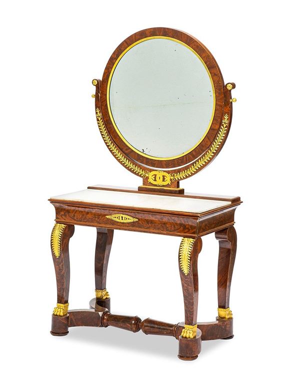 Mobile Toeletta in mogano,  XIX secolo  - Asta Antiquariato, Sessione 2 - II - Incanto Casa d'Aste e Galleria