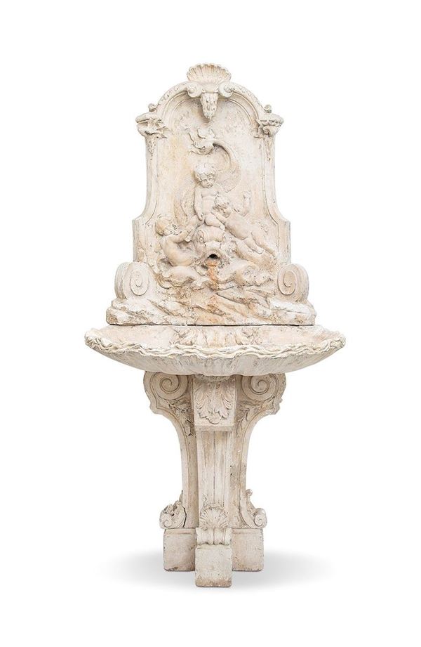 Fontana in pietra, XVIII secolo