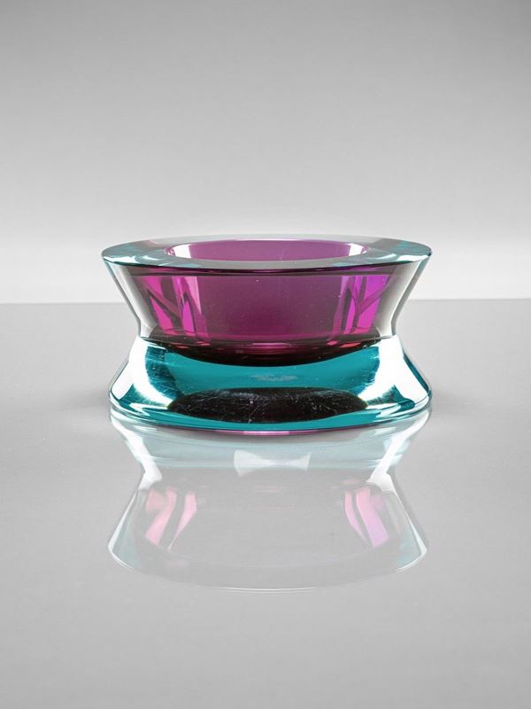 Flavio Poli : Coppa mod. 1406  - Auction Murano Glass - Incanto Casa d'Aste e Galleria