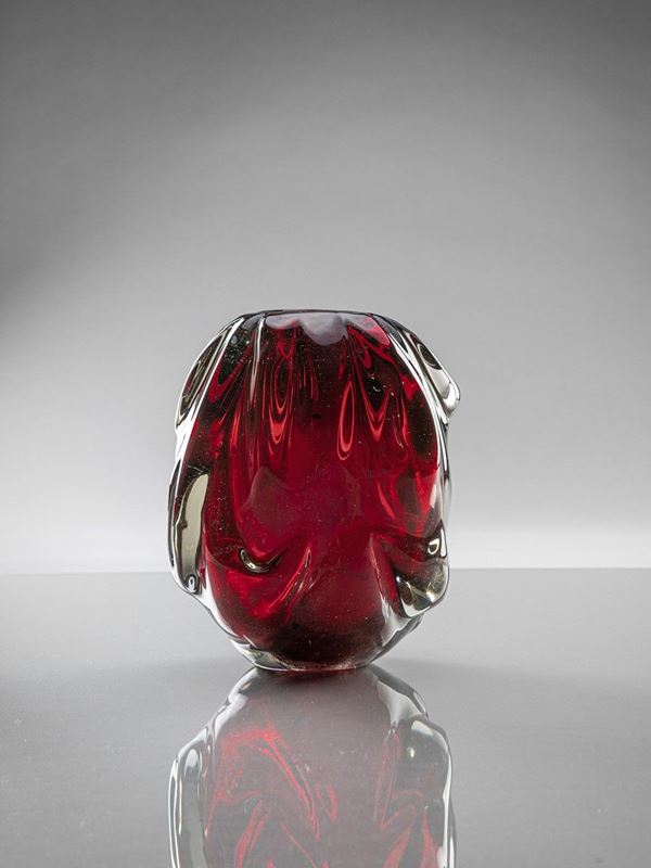 Flavio Poli : Vaso  - Auction Murano Glass - Incanto Casa d'Aste e Galleria