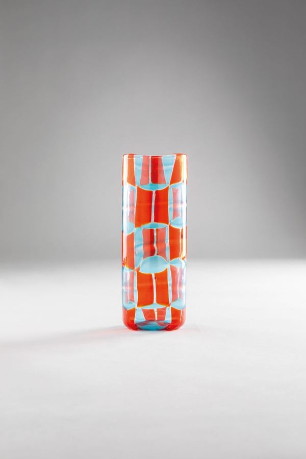 Ercole Barovier - Vaso della serie Tessere