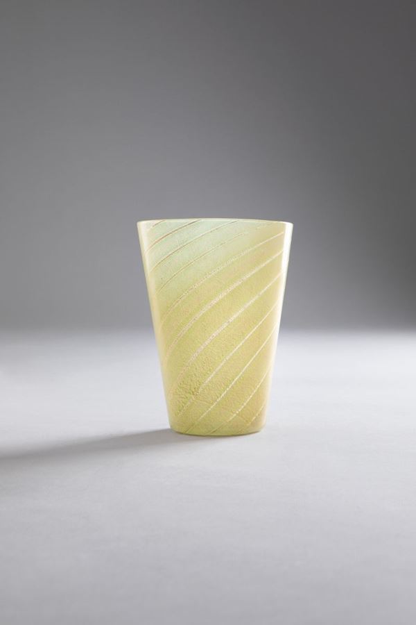 Flavio Poli - Vaso a canne piatte