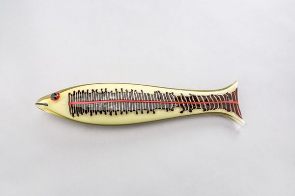 Ken Scott - Scultura a forma di pesce