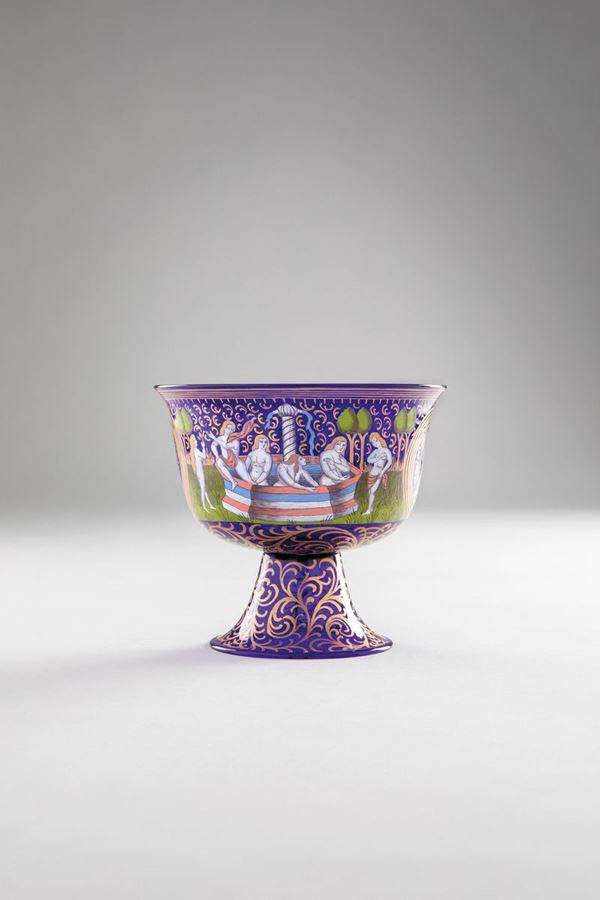 Angelo Barovier - Coppa nuziale detta Coppa Barovier