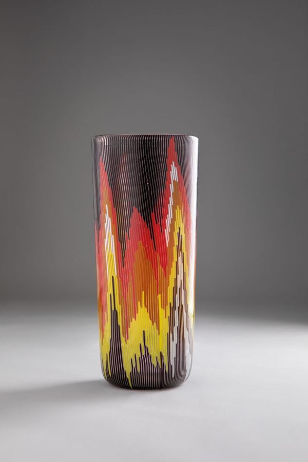 Barbara Del Vicario - Vaso della serie Fiamme