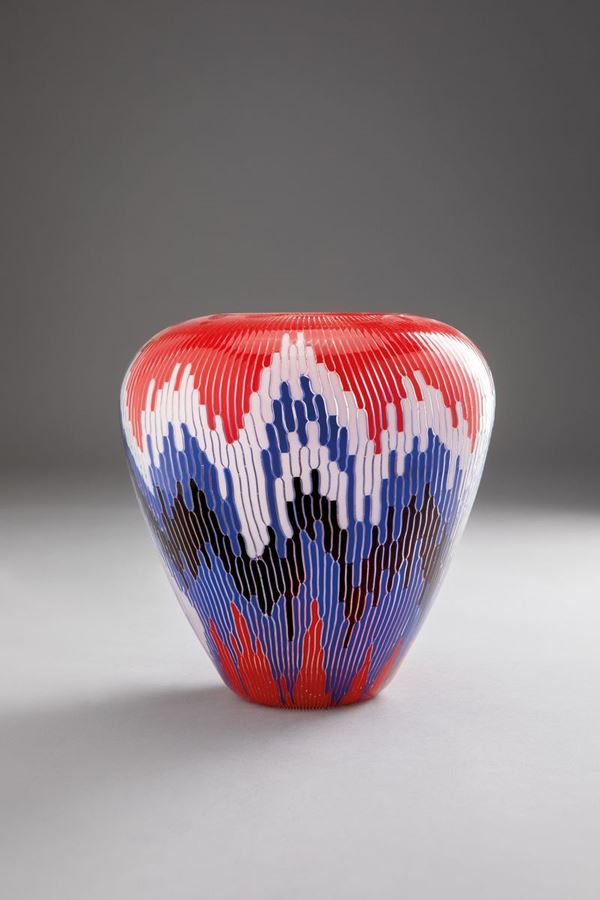 Barbara Del Vicario - Vaso della serie Fiamme