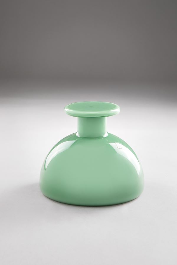 Gianfranco Frattini : Bottiglia con tappo  - Auction Important Murano Glass from a Private Collection - Incanto Casa d'Aste e Galleria
