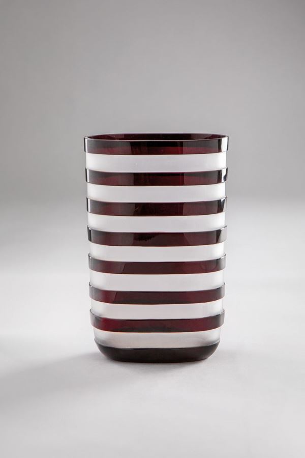 Carlo Moretti - Vaso Fasce Nere