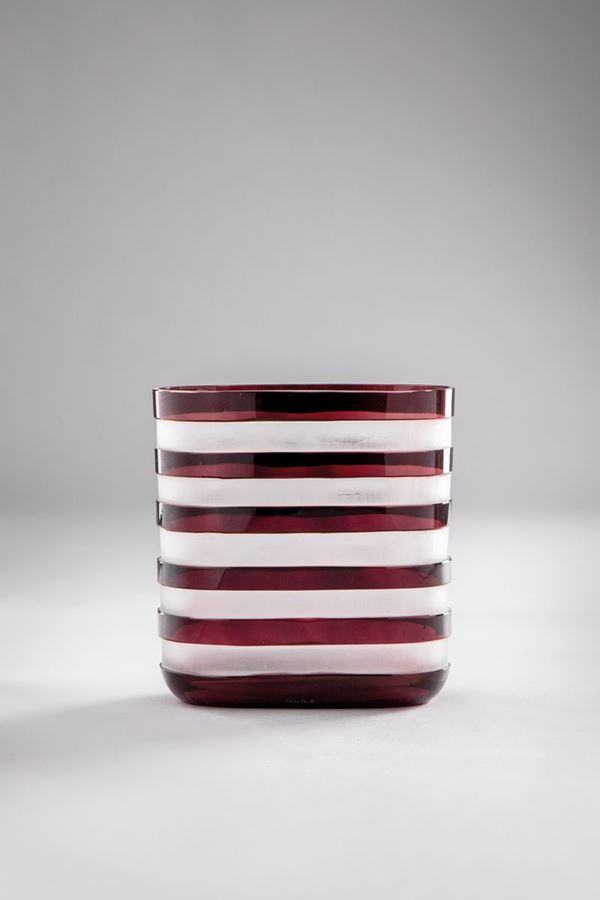 Carlo Moretti - Vaso Fasce Nere