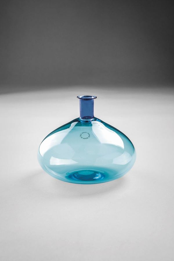 Ludovico Diaz de Santillana - Vaso monofiore della serie Colletti