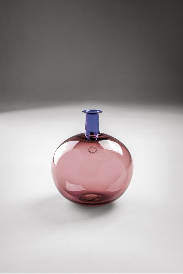 Ludovico Diaz de Santillana - Vaso monofiore della serie Colletti