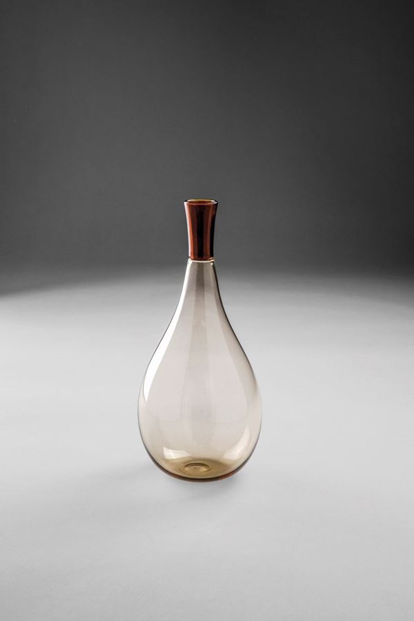 Ludovico Diaz de Santillana - Vaso monofiore della serie Colletti