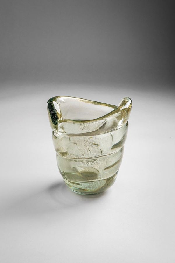 Archimede Seguso (attr.) - Vaso a spirale