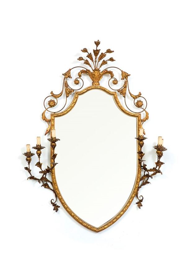 Quattro specchiere di forma ov  - Asta Antiquariato - Incanto Casa d'Aste e Galleria