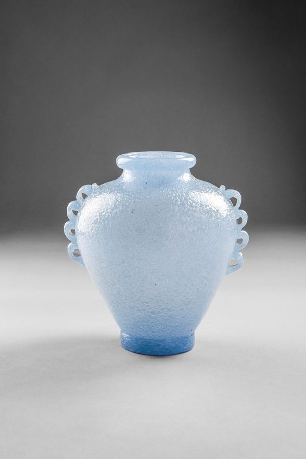 A.Ve.M. : Vaso vetro Pulegoso  - Asta Vetri di Murano e dal Mondo - Incanto Casa d'Aste e Galleria