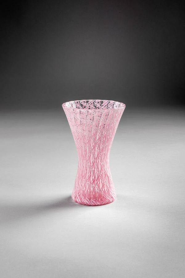 Paolo Venini - Vaso zanfirico a canne verticali