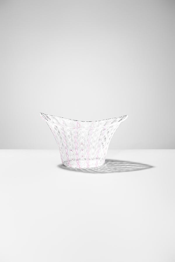 Paolo Venini - Vaso zanfirico a canne verticali