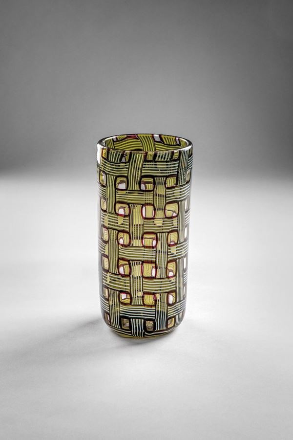 Ercole Barovier - Vaso della serie Argo