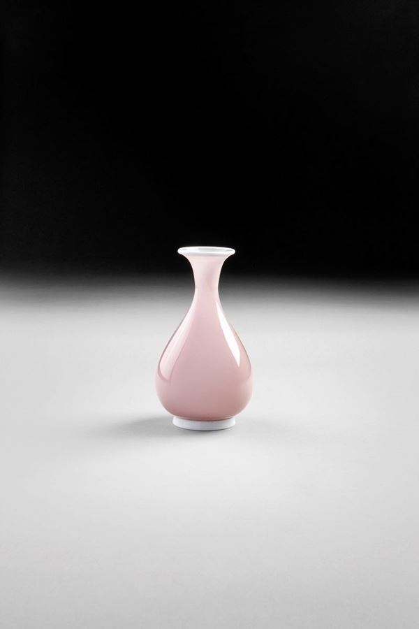 Tomaso Buzzi - Vaso incamiciato lilla