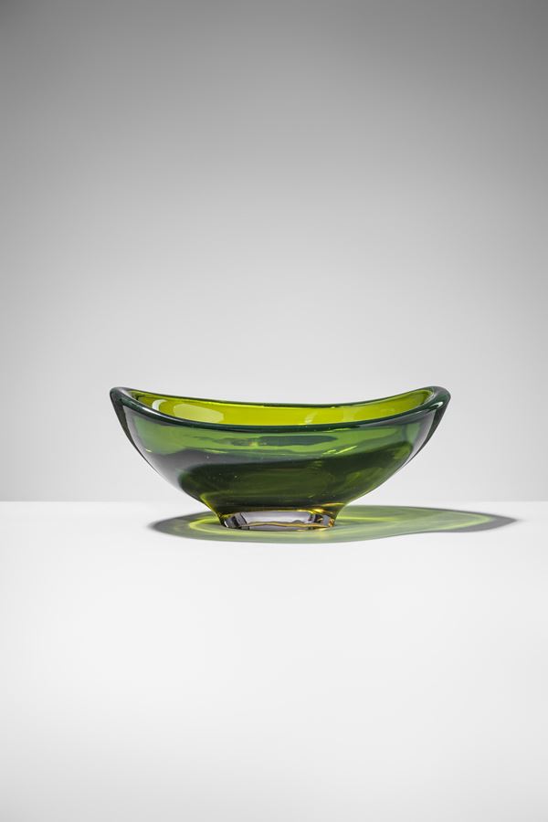 Flavio Poli - Coppa in vetro sommerso