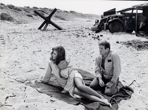 Pierluigi Praturlon - Claudia Cardinale e Rod Taylor
