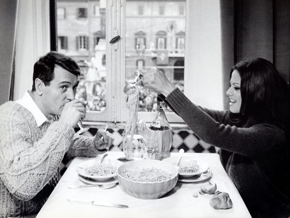 Pierluigi Praturlon - Claudia Cardinale e Rock Hudso
