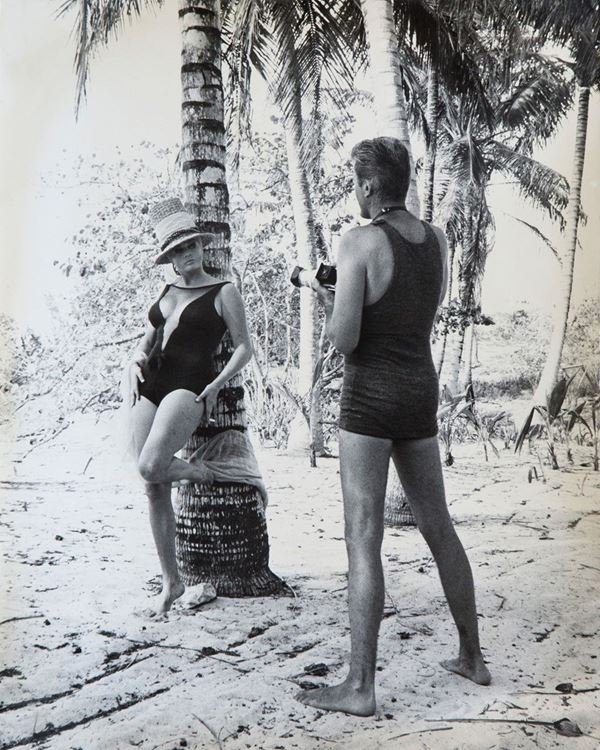 Pierluigi Praturlon - Anita Ekberg con il marito Ric