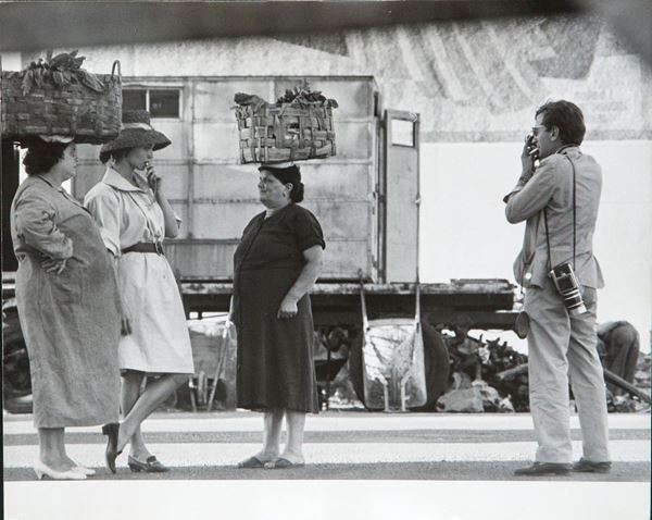 Pierluigi Praturlon - Elsa Martinelli sul set del fi