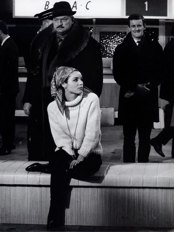 Pierluigi Praturlon - Elsa Martinelli sul set del fi