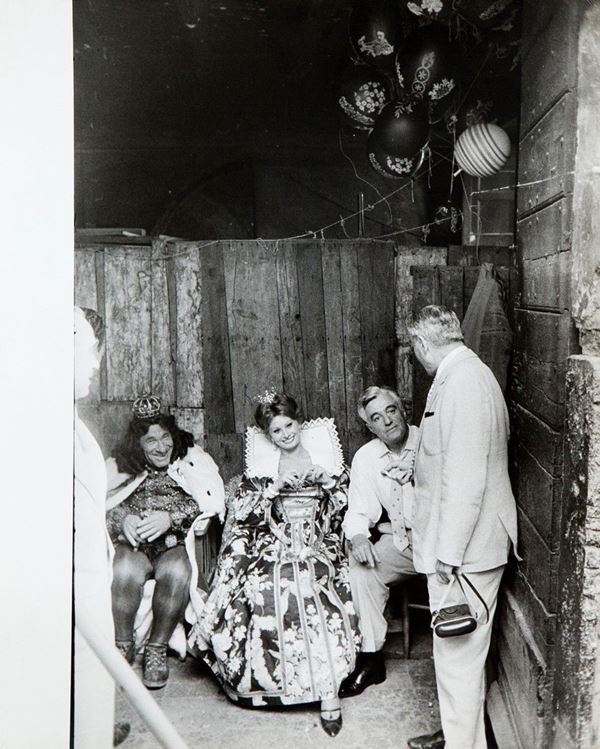 Pierluigi Praturlon : Sofia Loren e Vittorio De Sica  - Asta Fotografia - Incanto Casa d'Aste e Galleria