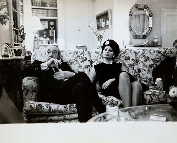 Pierluigi Praturlon : Sofia Loren sul divano
Stampa  - Asta Fotografia - Incanto Casa d'Aste e Galleria