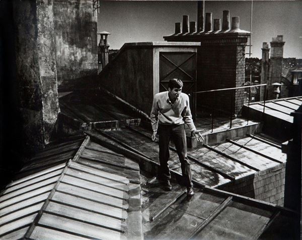 Pierluigi Praturlon - Anthony Perkins sui tetti
Sta