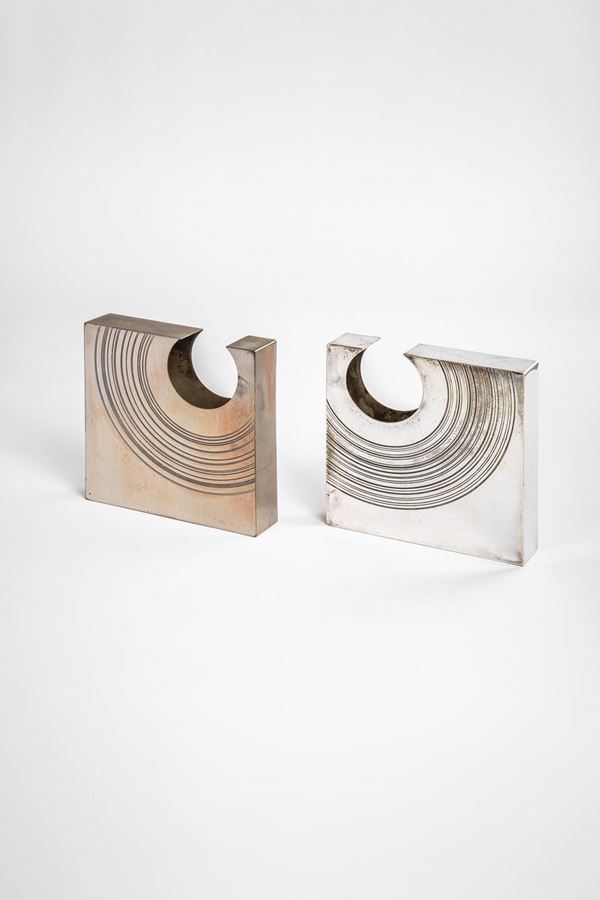 Atelier Des Orf&#232;vres - Due vasi scultura