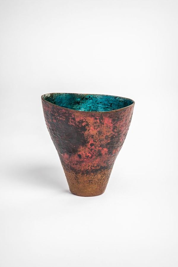 Lorenzo Burchiellaro - Vaso in rame