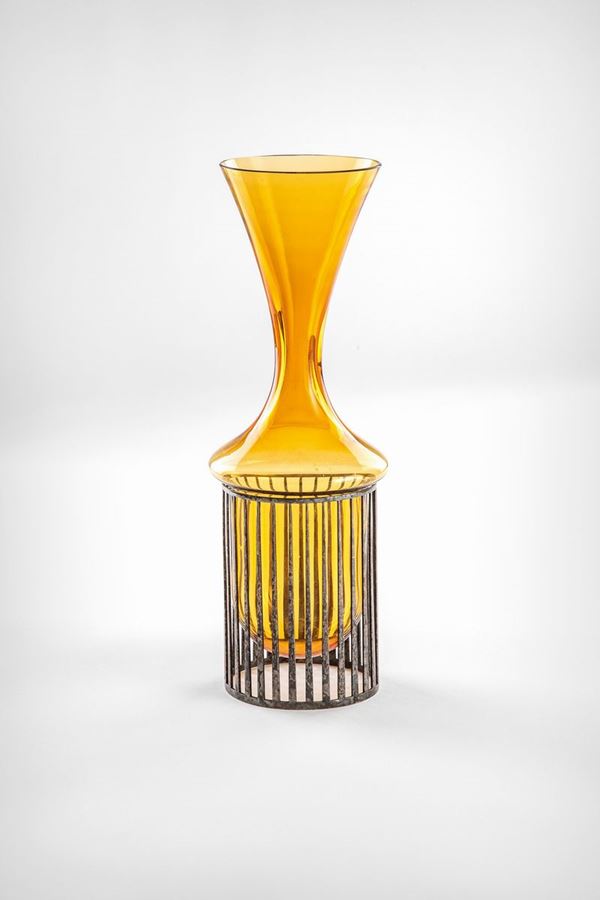 Lino Sabattini : Vaso della serie Palafitte  - Auction XX Century Decorative Arts - Incanto Casa d'Aste e Galleria