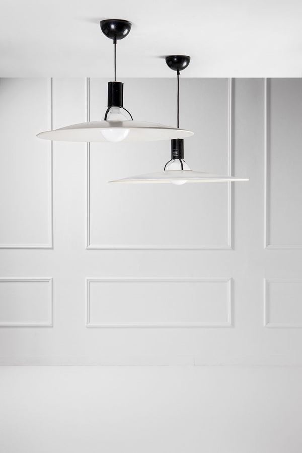 Gino Sarfatti - Due lampade da soffitto mod. 2133