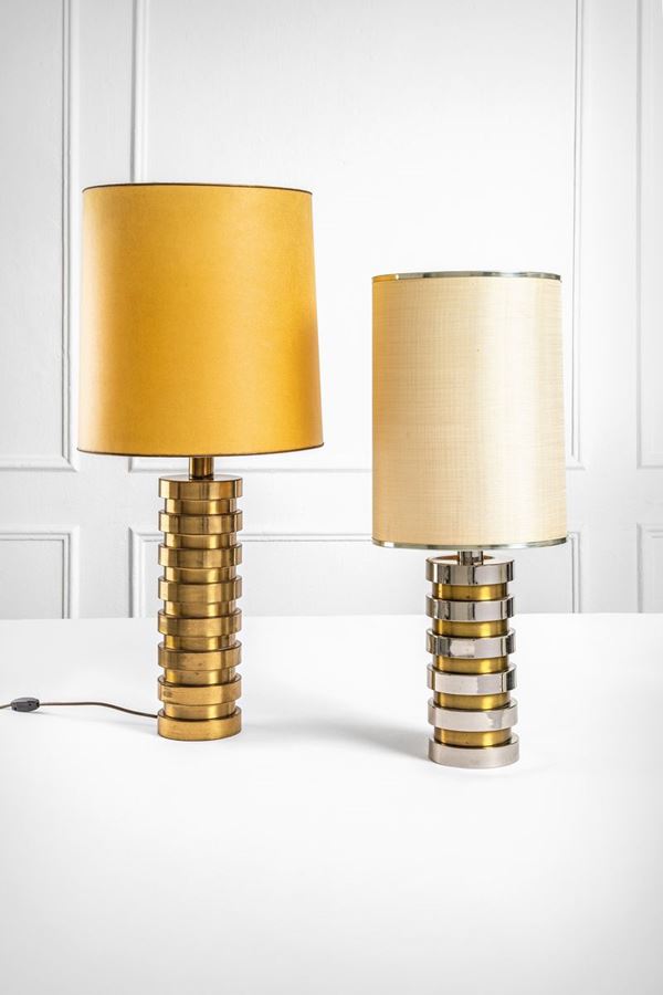 Due lampade da tavolo anni &#39;70