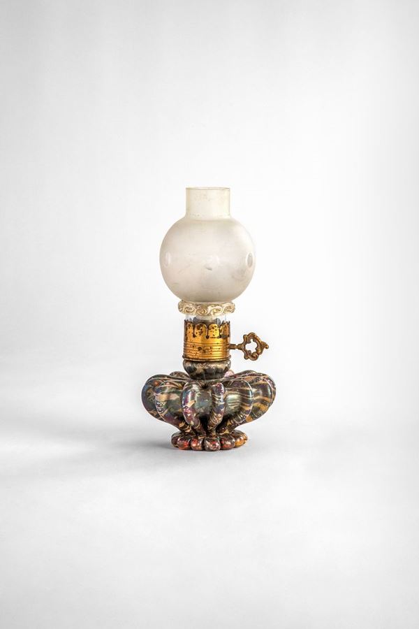 Ferro, Toso, Barovier - Lampada da tavolo in vetro
