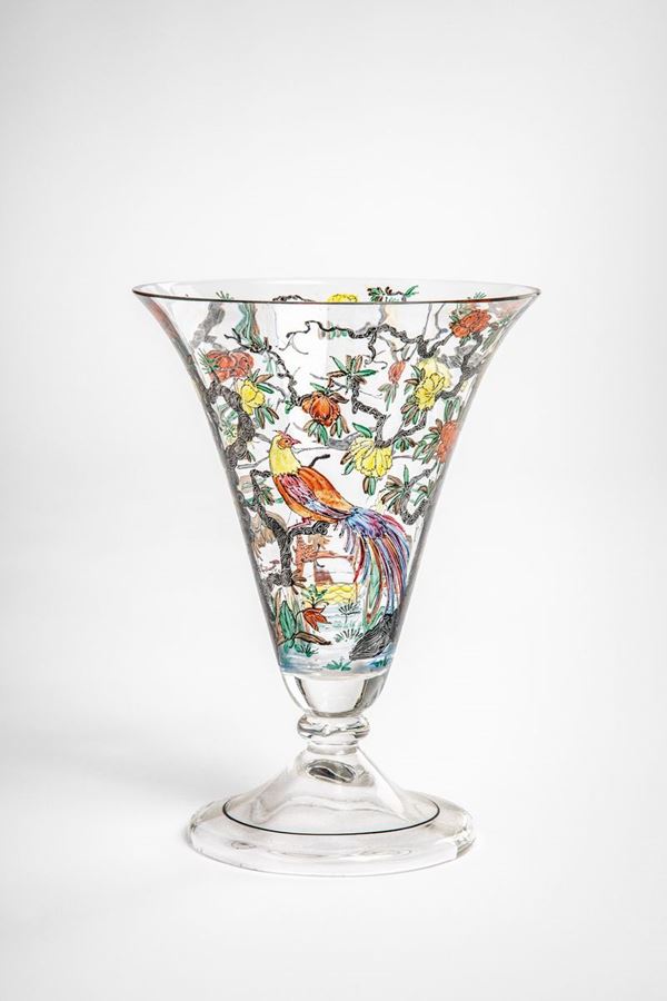Vedar : Calice in vetro  - Auction XX Century Decorative Arts - Incanto Casa d'Aste e Galleria