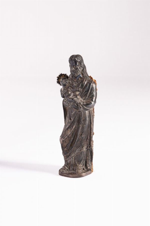 Scultura di San Giuseppe in argento