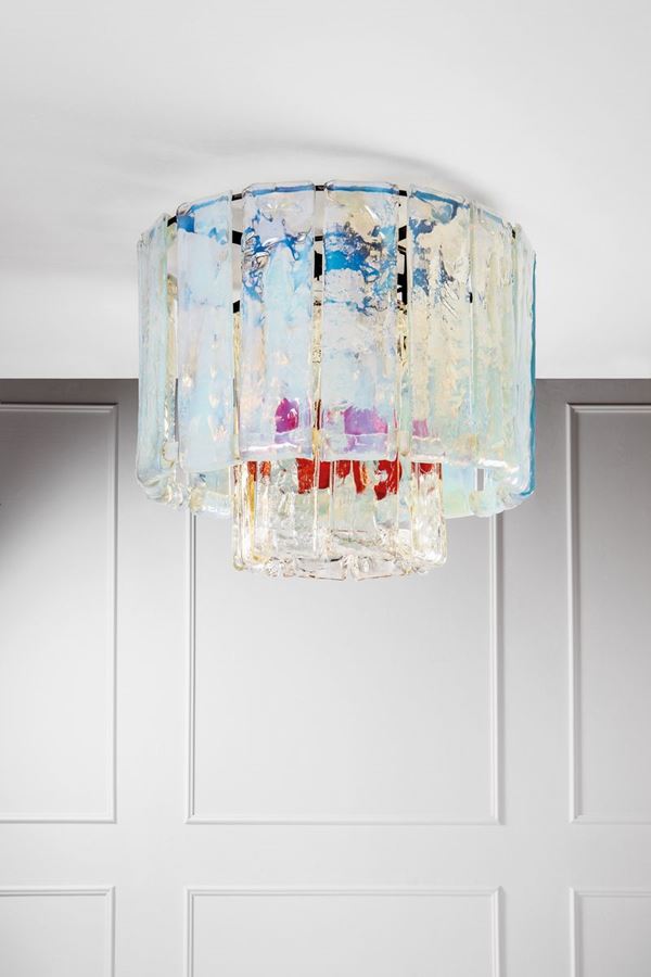 Giusto Toso - Grande lampada da soffitto