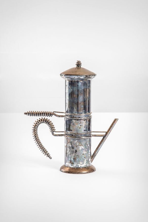 Lino Sabattini : Caffettiera modello Filumena 2  - Auction XX Century Decorative Arts - Incanto Casa d'Aste e Galleria