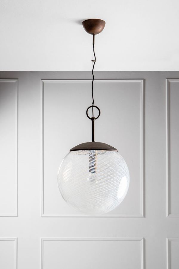 Lampada a sospensione anni &#39;60