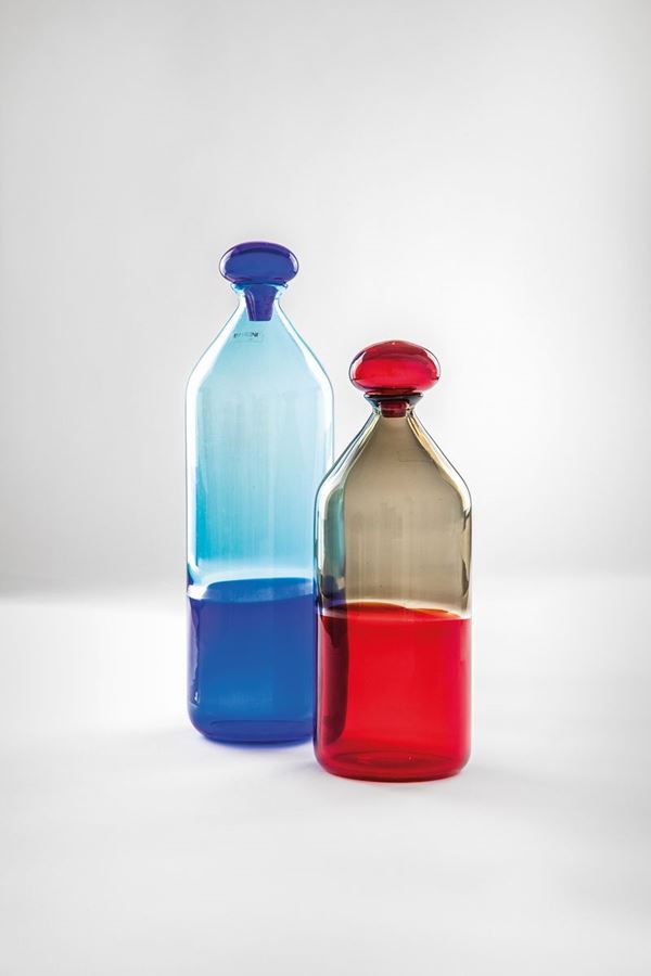 Barbini - Due bottiglie con il tappo