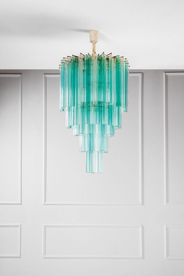 Venini - Lampadario a canne